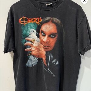 Black Ozzy Graphic T-Shirt